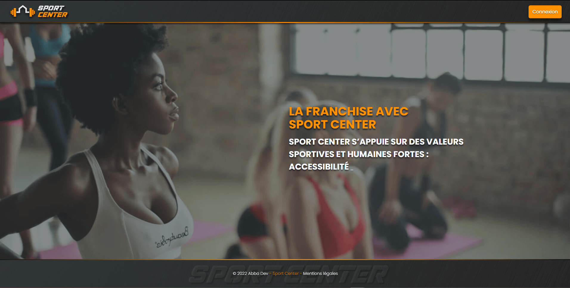 image de l'application sport center